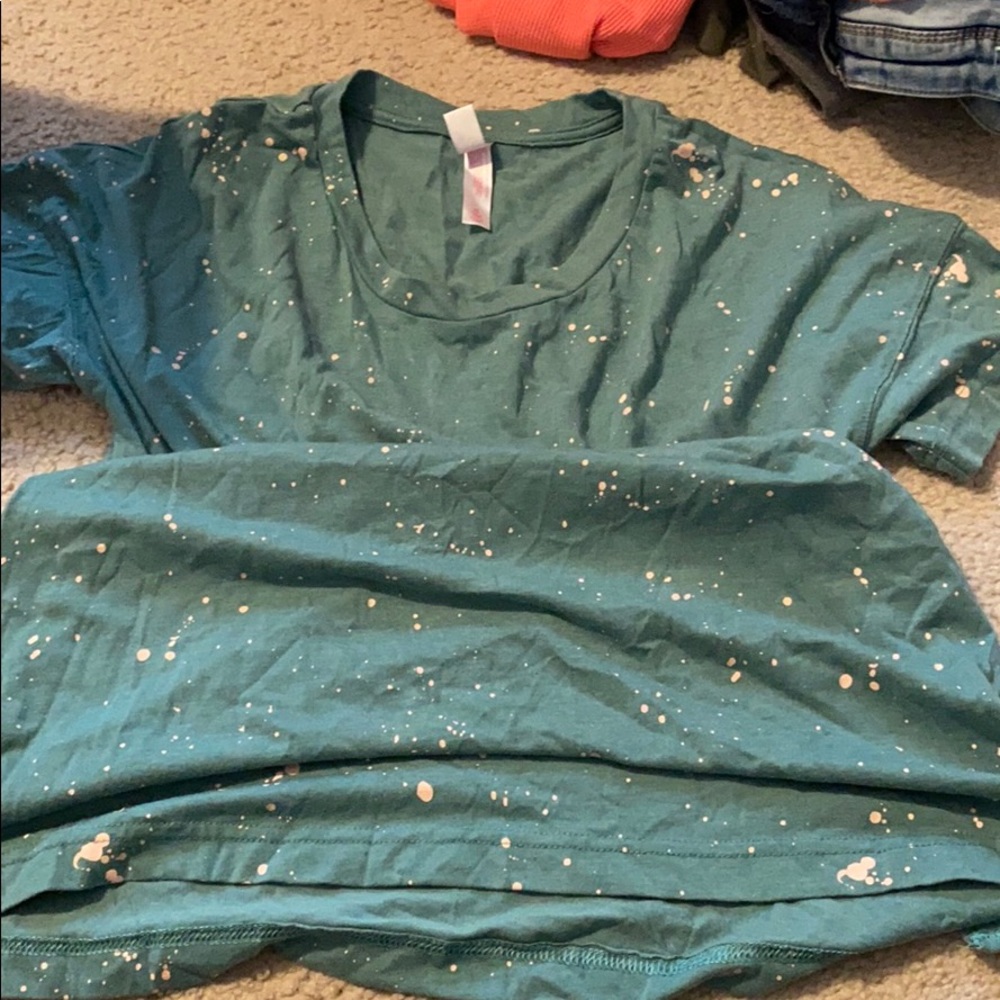Splatter Print Tee